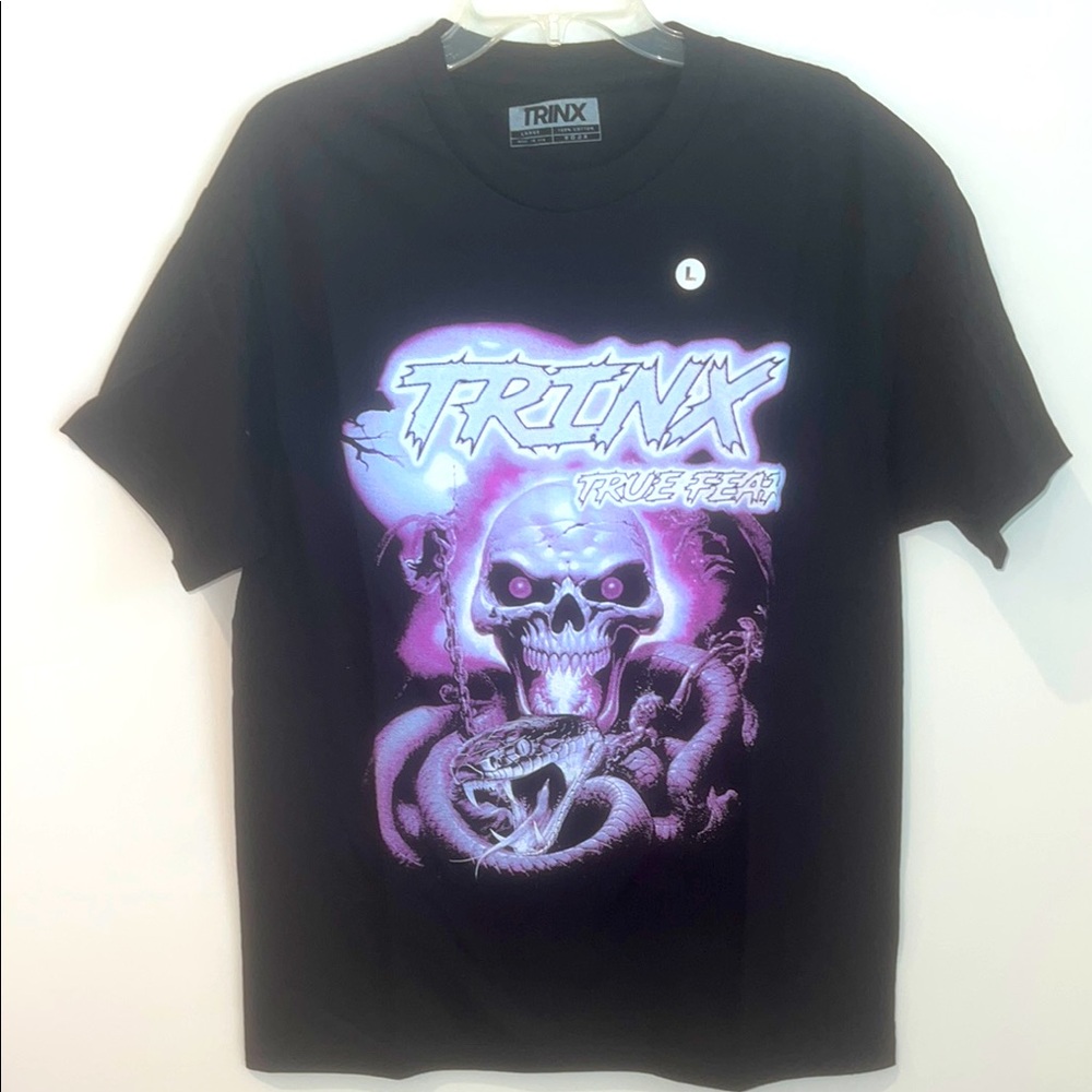 Trinx True Fear Black Men’s Large T-Shirt